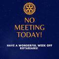 No meeting